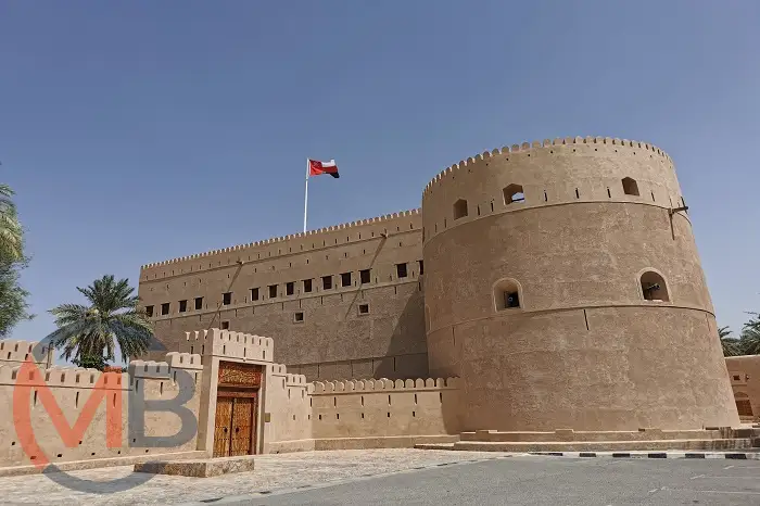 Al Hazm Castle: a majestic 18th-century fortress in Wilayat Rustaq (District), Al Batinah South Governorate showcasing Omani fortification architecture and military heritage