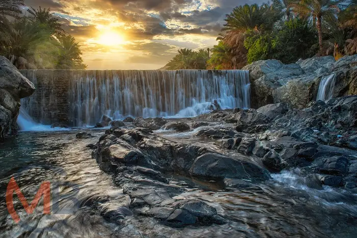 Al-Hoqain Waterfalls: a captivating waterfall nestled in Rustaq (Wilayat), Al Batinah South Governorate offering scenic beauty and serene ambiance
