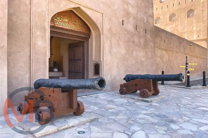 Jabreen Castle: an exquisite historical landmark near Bahla (Wilayat), Ad Dakhiliyah Governorate, showcasing architectural beauty, intricate carvings, and cultural significance