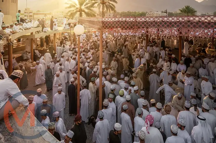 Nizwa Central Souq: a bustling marketplace in Nizwa (Wilayat), Ad Dakhiliyah Governorate that captures the essence of traditional Omani life with a lively atmosphere and diverse goods